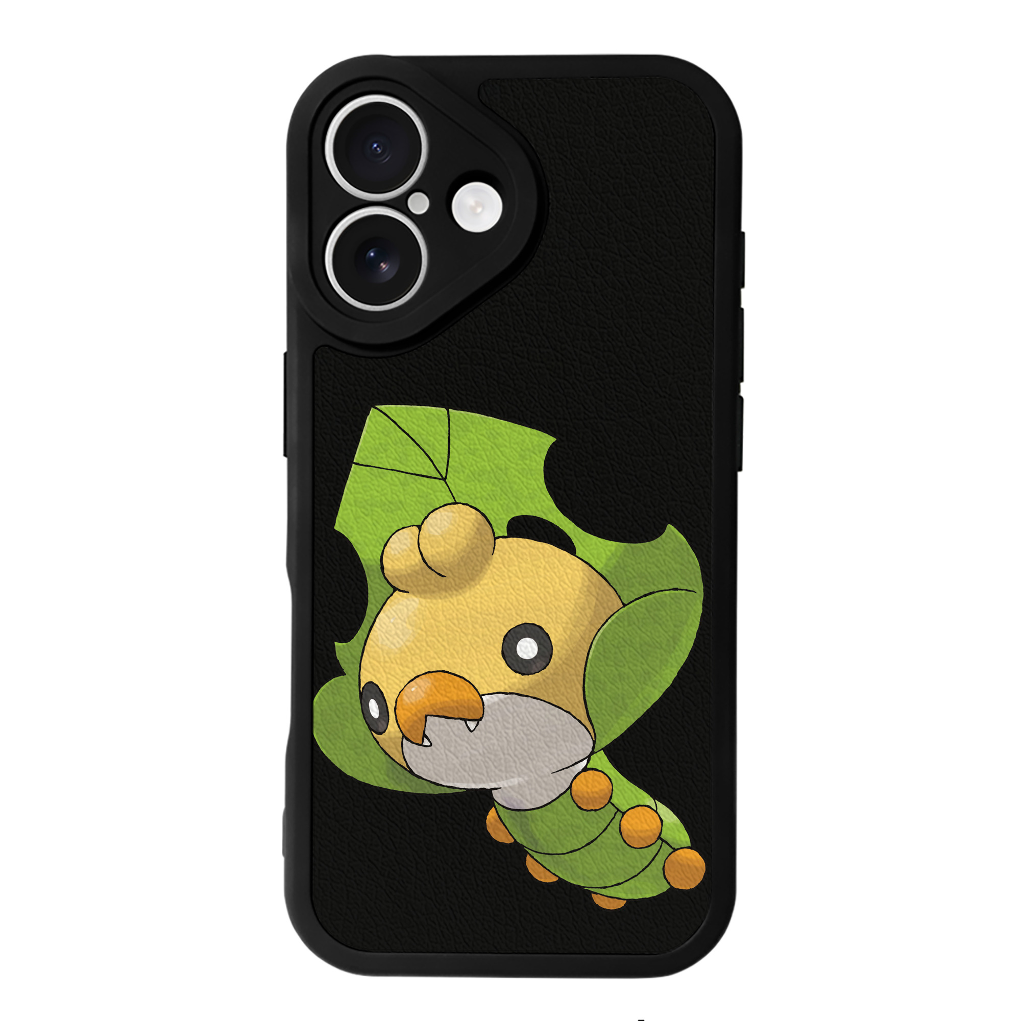 （画像用） ポケットモンスター Pokémon 【iPhone 16シリーズ対応】シリコンスマホケース（レザー調） 材質：シリコン